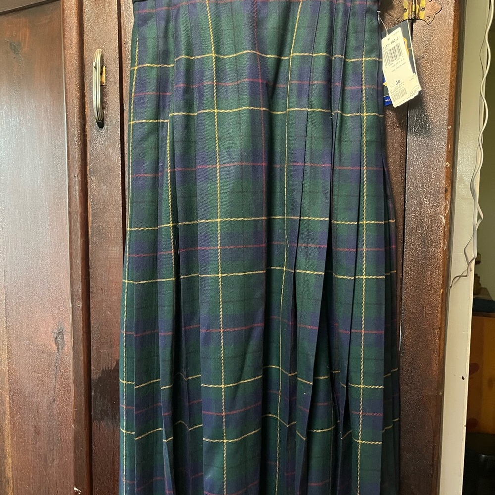 Pendleton Celebration Tartan Wool Skirt